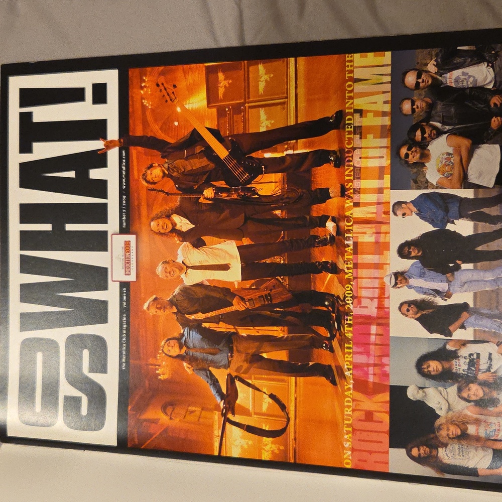 SO WHAT! THE METALLICA CLUB MAGAZINE - 2009